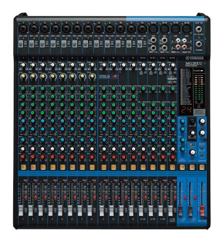 Yamaha MG20XU Mixer i gruppen Live & Studio / Live / Mixerbord hos Musikanten i Ume AB (1-CMG20XU)