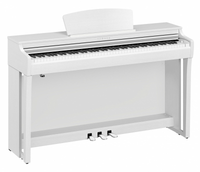Yamaha CLP-725 Digitalpiano - Vitt i gruppen Klaviatur / Digitalpiano hos Musikanten i Ume AB (1-NCLP725WH)