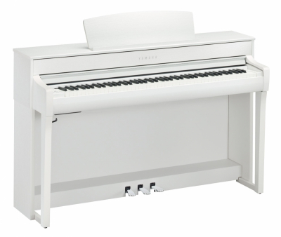 Yamaha CLP-745 Digitalpiano - Vitt i gruppen Klaviatur / Digitalpiano hos Musikanten i Ume AB (1-NCLP745WH)