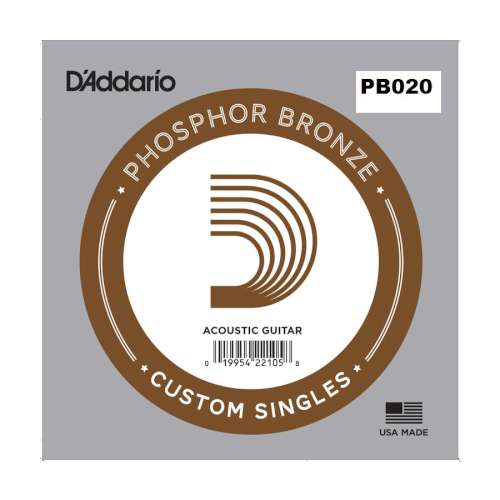 DAddario PB020 Phosphor Bronze i gruppen Strnginstrument / Strngar / Lsa strngar gitarr hos Musikanten i Ume AB (10-3702700207050)