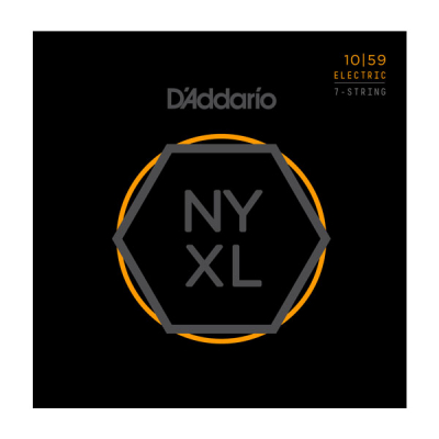 DAddario NYXL 10-59 [7-str] i gruppen Strnginstrument / Strngar / Elgitarrstrngar hos Musikanten i Ume AB (10-370301917050)