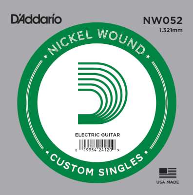 DAddario NW052 Nickel Wound Elgitarrstrng i gruppen Strnginstrument / Strngar / Lsa strngar gitarr hos Musikanten i Ume AB (10-370336527050)