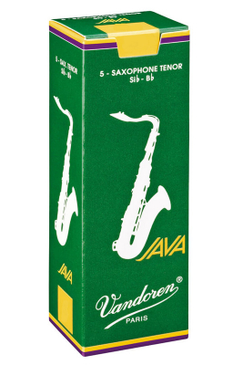 Vandoren Java Tenorsaxofon 2.5 [5-pack] Rrblad i gruppen Strk, bls & not / Blstillbehr / Rrblad hos Musikanten i Ume AB (15-VAN262)
