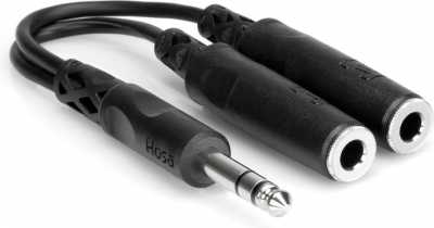 Hosa YPP-118 Dupliceringskabel - 15cm i gruppen Live & Studio / Kabel / Y-kabel & Insertkabel hos Musikanten i Ume AB (19-5507318)