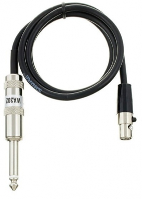 Shure WA302 Instrumentkabel Tele-T4F - 0.8m i gruppen Live & Studio / Kabel / vrigt kablage hos Musikanten i Ume AB (2-227142)
