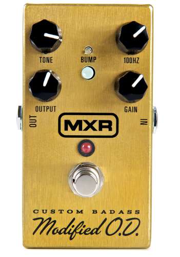 MXR M77 Custom Badass Modified Overdrive i gruppen Strnginstrument / Effekter / Effektpedaler gitarr hos Musikanten i Ume AB (4-150626)
