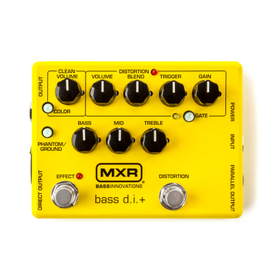 MXR M80Y Bass DI+ Special Edition i gruppen Strnginstrument / Effekter / Effektpedaler bas hos Musikanten i Ume AB (4-156035)