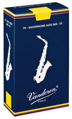 Vandoren V5 Altsaxofon 1 [10-pack] Rrblad i gruppen Strk, bls & not / Blstillbehr / Rrblad hos Musikanten i Ume AB (5-1296006)