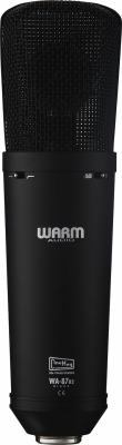 Warm Audio WA-87 R2 - Black i gruppen Live & Studio / Mikrofoner / Mikrofoner hos Musikanten i Ume AB (70034)