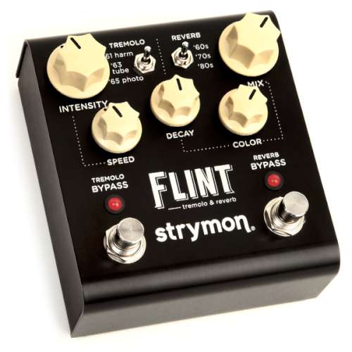 Strymon Flint V1 - Tremolo & Reverb i gruppen Strnginstrument / Effekter / Effektpedaler gitarr hos Musikanten i Ume AB (A4031870)