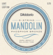 DAddario EJ73 Light Mandolin 10-38