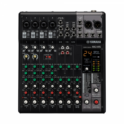 Yamaha MG10X Mixer i gruppen Live & Studio / Live / Mixerbord hos Musikanten i Ume AB (1-CMG10XCV)