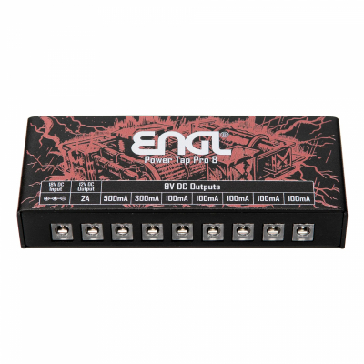 ENGL Power Tap Pro 8 strömförsörjning för pedalbord