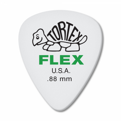 Dunlop Tortex Flex Standard 0.88 [12-Pack] i gruppen Str�nginstrument / Tillbeh�r / Plektrum & Plektrumh�llare hos Musikanten i Ume� AB (155041)