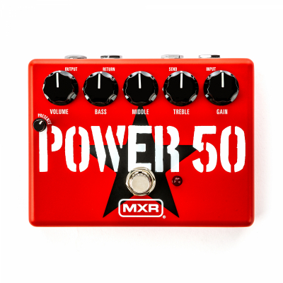 MXR TBM1 Tom Morello Power 50 Overdrive i gruppen Strnginstrument / Effekter / Effektpedaler gitarr hos Musikanten i Ume AB (156074)