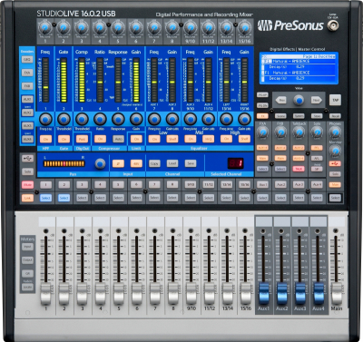 Presonus Digitalt Mixerbord med 12 mikrofoningngar