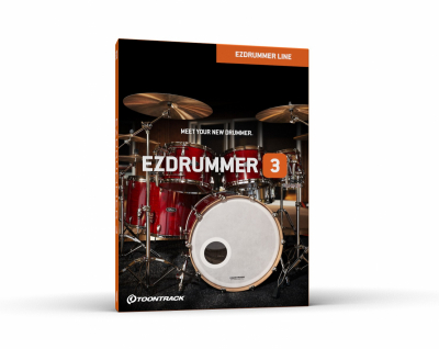 Toontrack EZdrummer 3 Upgrade - Download i gruppen Live & Studio / Studio / Mjukvara hos Musikanten i Ume AB (2-830574)