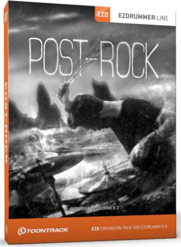 Toontrack EZX Post-Rock - Download i gruppen Live & Studio / Studio / Mjukvara hos Musikanten i Umeå AB (2-833925)