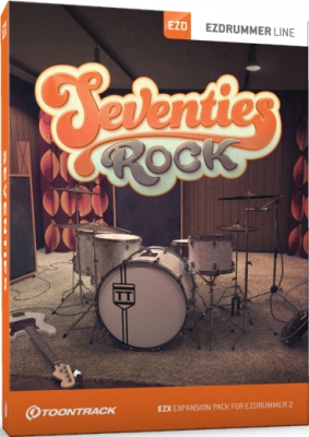 Toontrack EZX Seventies Rock - Download i gruppen Live & Studio / Studio / Mjukvara hos Musikanten i Ume AB (2-838198)