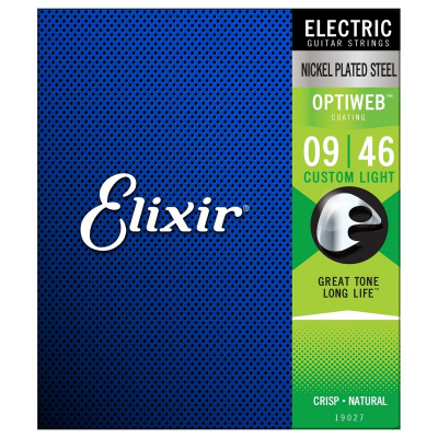 Elixir OWECL Optiweb 9-46 i gruppen Strnginstrument / Strngar / Elgitarrstrngar hos Musikanten i Ume AB (2-853298)
