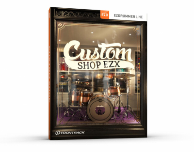 Toontrack EZX Custom Shop - Download i gruppen Live & Studio / Studio / Mjukvara hos Musikanten i Ume AB (2-981316)