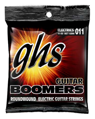 GHS Boomers Medium 11-50 i gruppen Strnginstrument / Strngar / Elgitarrstrngar hos Musikanten i Ume AB (2-GBM)
