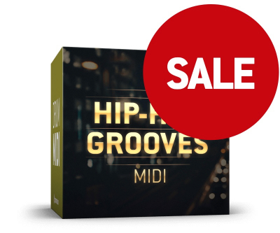 Toontrack Hip-Hop Grooves MIDI - Download i gruppen Live & Studio / Studio / Mjukvara hos Musikanten i Ume AB (2-TT310)