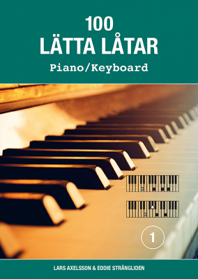 100 Ltta Ltar 1 - Piano/keyboard i gruppen Strk, bls & not / Noter / Klaviatur hos Musikanten i Ume AB (25-EHR1017)