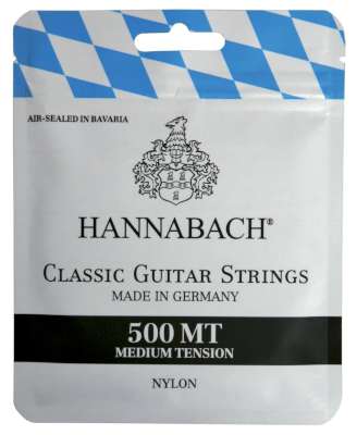 Hannabach 500MT [Medium Tension] i gruppen Strnginstrument / Strngar / Nylonstrngar hos Musikanten i Ume AB (26-652237)