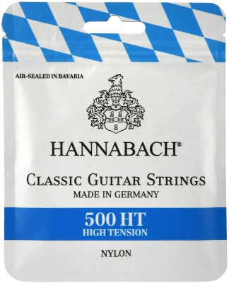 Hannabach 500HT [High Tension] i gruppen Strnginstrument / Strngar / Nylonstrngar hos Musikanten i Ume AB (26-652247)