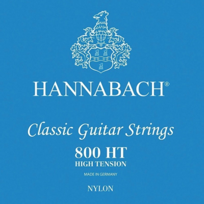 Hannabach 800HT Silver  [High Tension] i gruppen Strnginstrument / Strngar / Nylonstrngar hos Musikanten i Ume AB (26-652387)