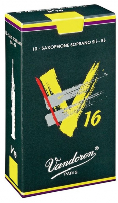 Vandoren V16 Sopransaxofon 2 [10-pack] Rrblad i gruppen Strk, bls & not / Blstillbehr / Rrblad hos Musikanten i Ume AB (26-739623)