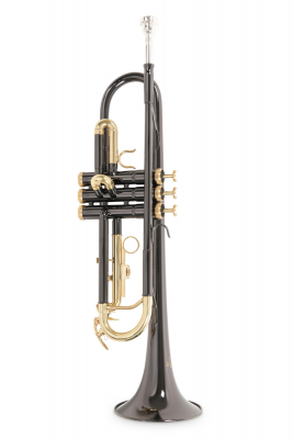 Roy Benson TR-101K Trumpet - Svart i gruppen Stråk, blås & not / Blåsinstrument / Trumpet hos Musikanten i Umeå AB (26-RB701052)