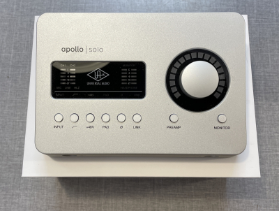 Universal Audio Apollo Solo USB Heritage Edition - demodeal i gruppen Live & Studio / Studio / Ljudkort hos Musikanten i Ume AB (3-APTSOLOUSBHE_B)