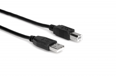 Hosa USB-210AB Datakabel - 3m i gruppen Live & Studio / Kabel / Midikabel & Datakabel hos Musikanten i Ume AB (3-HCUSB210AB)