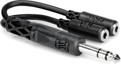 Hosa YMP-234 Dupliceringskabel - 15cm i gruppen Live & Studio / Kabel / Y-kabel & Insertkabel hos Musikanten i Ume AB (3-HCYMP234)