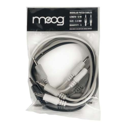 Moog Modular Patchkablar - 30cm [5-pack] i gruppen Live & Studio / Kabel / vrigt kablage hos Musikanten i Ume AB (3-MOMTHC512)
