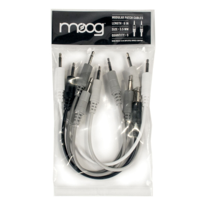 Moog Modular Patchkablar - 15cm [5-pack] i gruppen Live & Studio / Kabel / vrigt kablage hos Musikanten i Ume AB (3-MOMTHC56)