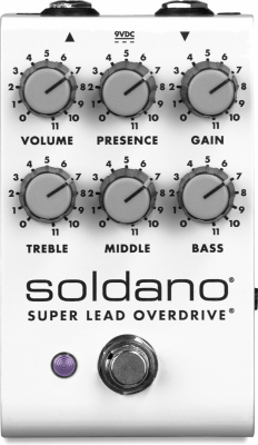 Soldano Super Lead Overdrive i gruppen Strnginstrument / Effekter / Effektpedaler gitarr hos Musikanten i Ume AB (3-SOSLOPEDAL)