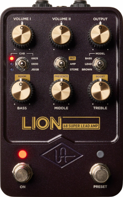 Universal Audio Lion 68 Super Lead Amp i gruppen Strnginstrument / Effekter / Multieffekter gitarr hos Musikanten i Ume AB (3-UAGLION68)