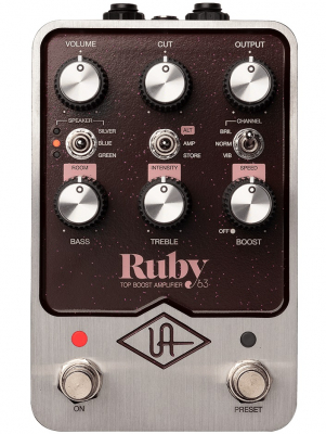 Universal Audio Ruby 63 i gruppen Strnginstrument / Effekter / Effektpedaler gitarr hos Musikanten i Ume AB (3-UAGRUBY63)