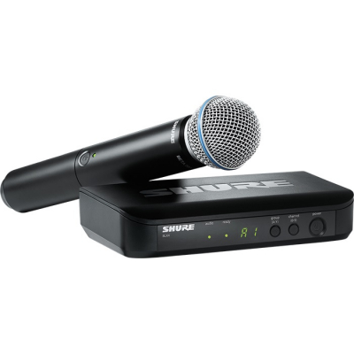 Shure BLX24/Beta58 S8 Tr�dl�st system i gruppen Live & Studio / Mikrofoner / Tr�dl�sa System hos Musikanten i Ume� AB (315830)