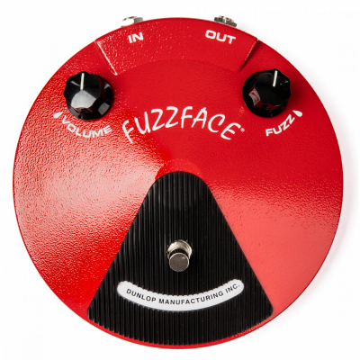 Dunlop JDF2 Hendrix Fuzz Face i gruppen Stränginstrument / Effekter / Effektpedaler gitarr hos Musikanten i Umeå AB (4-150005)