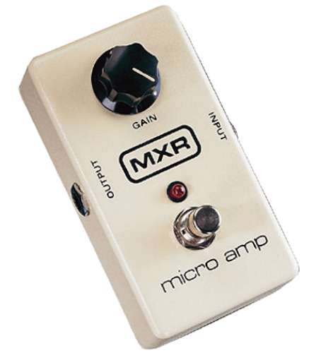 MXR M133 Micro Amp i gruppen Strnginstrument / Effekter / Effektpedaler gitarr hos Musikanten i Ume AB (4-150006)