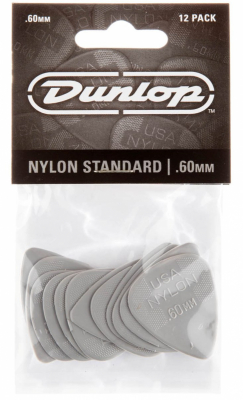 Dunlop Nylon Standard 0.60 [12-pack] i gruppen Strnginstrument / Tillbehr / Plektrum & Plektrumhllare hos Musikanten i Ume AB (4-150428)