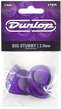 Dunlop Big Stubby 2.0 [6-pack] i gruppen Strnginstrument / Tillbehr / Plektrum & Plektrumhllare hos Musikanten i Ume AB (4-150432)