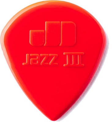 Dunlop Jazz III Plektrum - Rd [6-pack] i gruppen Strnginstrument / Tillbehr / Plektrum & Plektrumhllare hos Musikanten i Ume AB (4-150436)