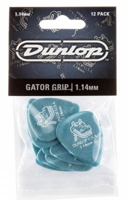 Dunlop Gator Grip 1.14 [12-pack] i gruppen Strnginstrument / Tillbehr / Plektrum & Plektrumhllare hos Musikanten i Ume AB (4-150442)