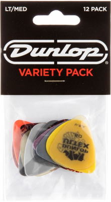 Dunlop Variety Pack 1 LT/MED Plektrum [12-pack] i gruppen Strnginstrument / Tillbehr / Plektrum & Plektrumhllare hos Musikanten i Ume AB (4-150447)