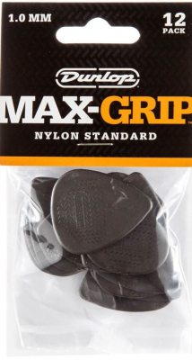 Dunlop Nylon MaxGrip 1.0 [12-pack] i gruppen Strnginstrument / Tillbehr / Plektrum & Plektrumhllare hos Musikanten i Ume AB (4-150474)